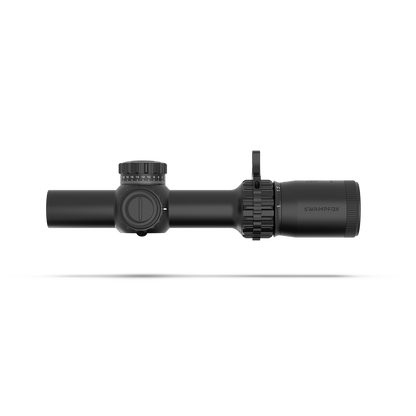 Swampfox Tomahawk II 1-4X24 SFP LPVO BFO Bright Fiber Optic Riflescope