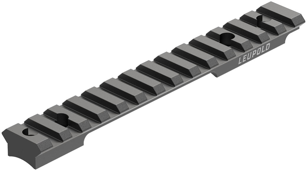 Leupold BackCountry Black Slot 1 Piece Bases