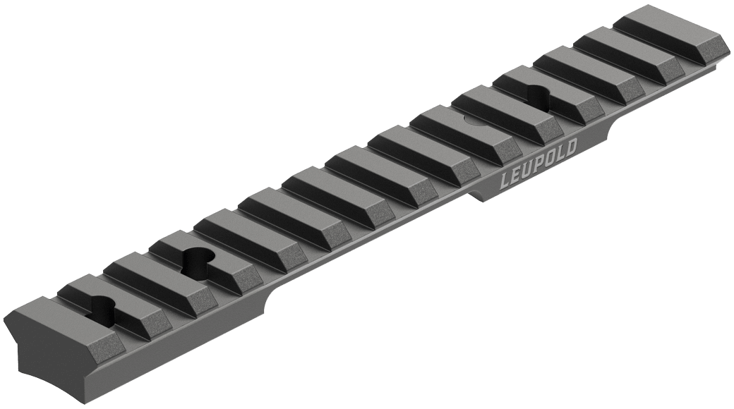 Leupold BackCountry Black Slot 1 Piece Bases