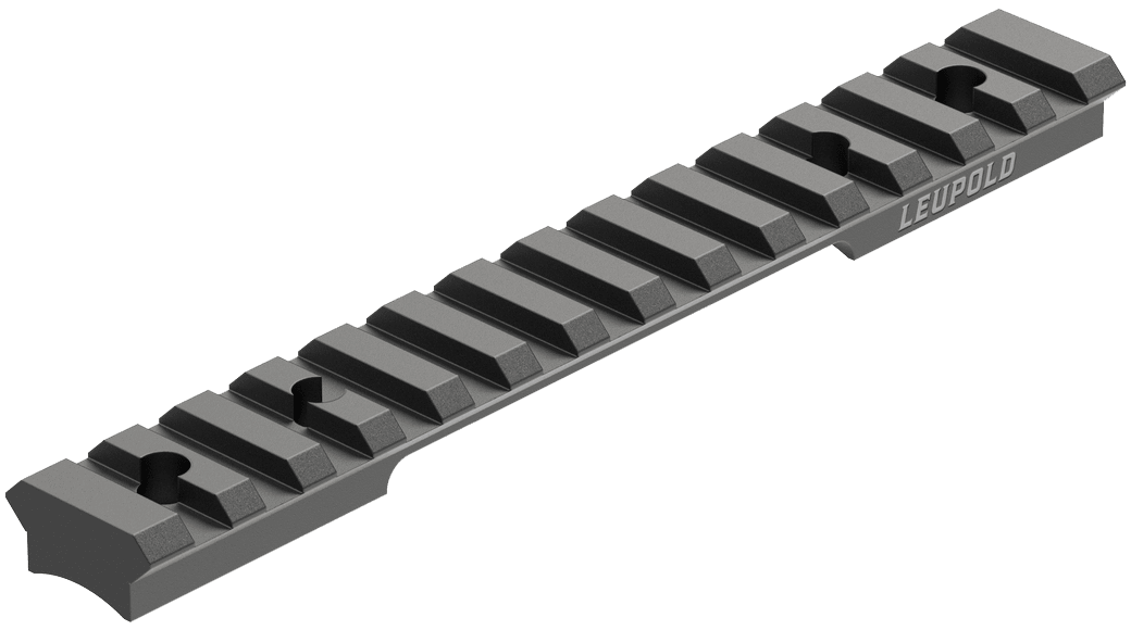 Leupold BackCountry Black Slot 1 Piece Bases