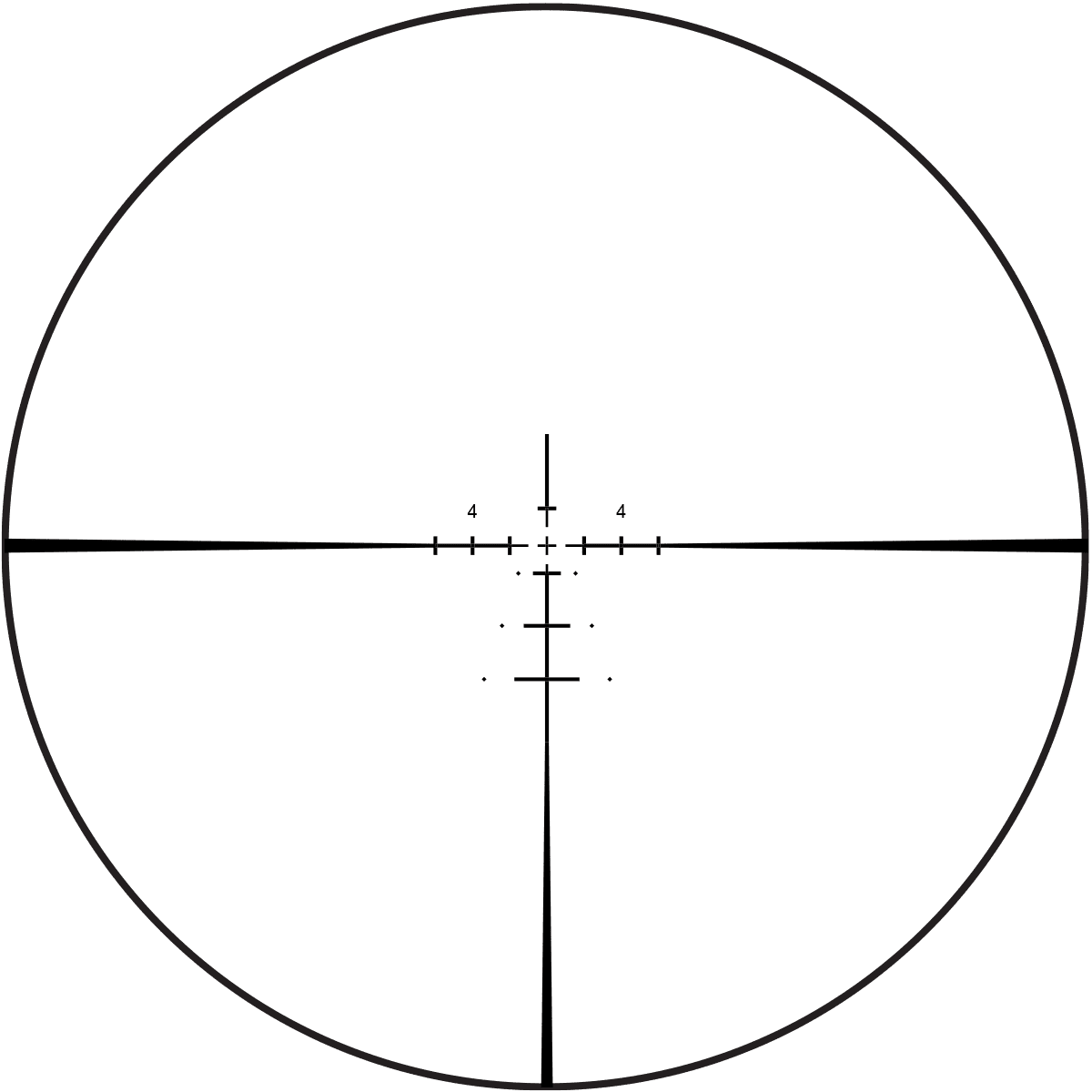 Steiner Predator 4 Series 6-24x50 Scope E3 MOA Reticle