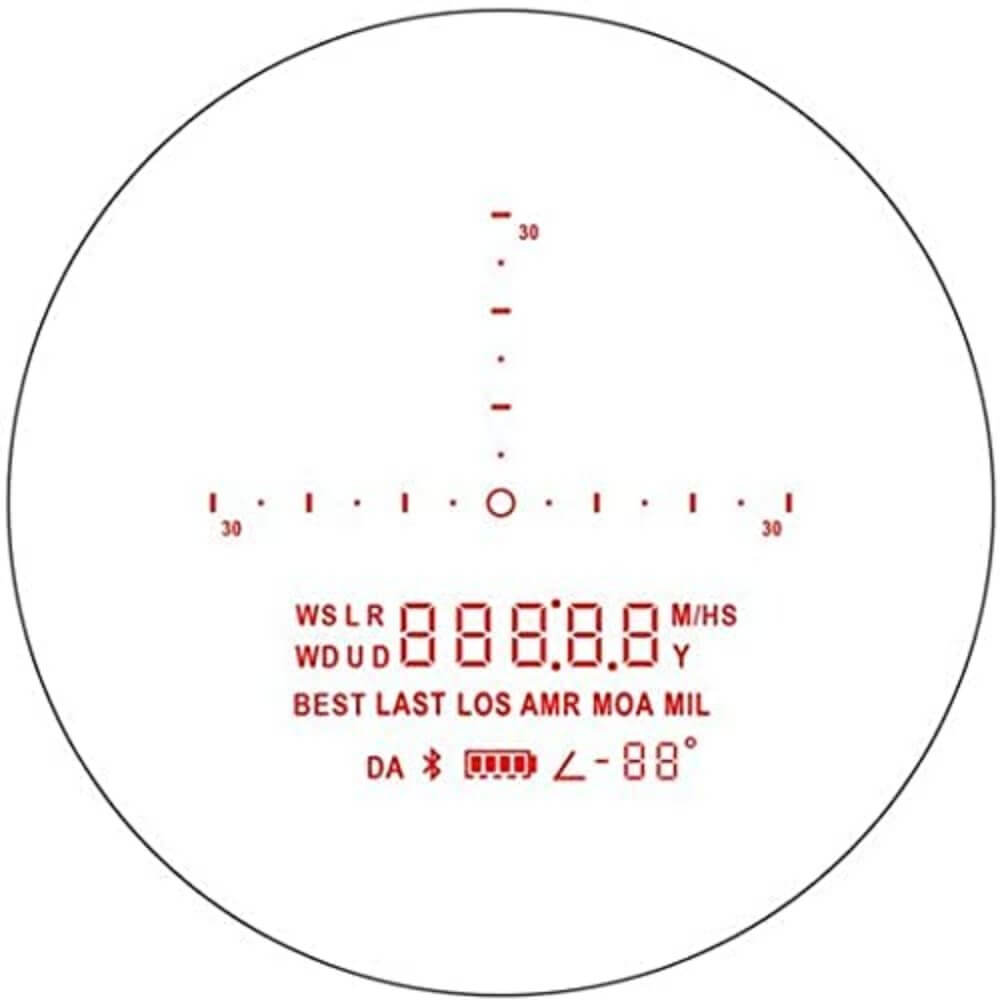 Sig Sauer Kilo 2200 BDX Laser Rangefinder 7x25 mm (3,400 Yards)