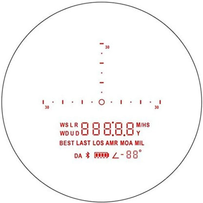 Sig Sauer Kilo 2200 BDX Laser Rangefinder 7x25 mm (3,400 Yards)