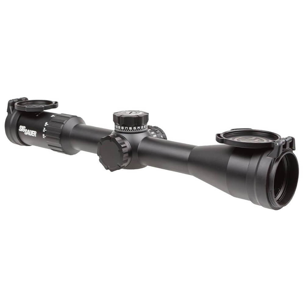 Sig Sauer Whiskey4 4-16X44MM FFP Exposed Zero Stop Rifle Scope