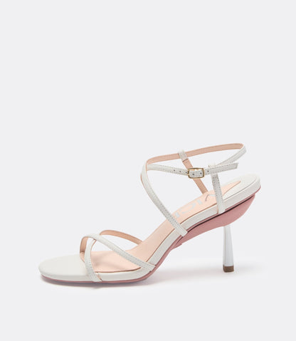 Strappy Sandals in White