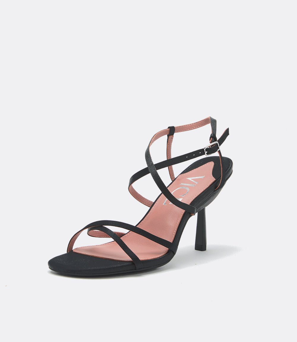 Strappy Sandals in Black