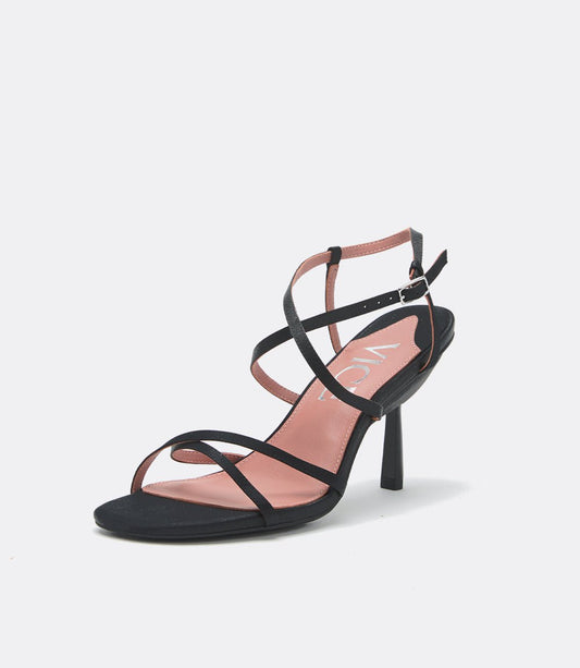 Strappy Sandals in Black