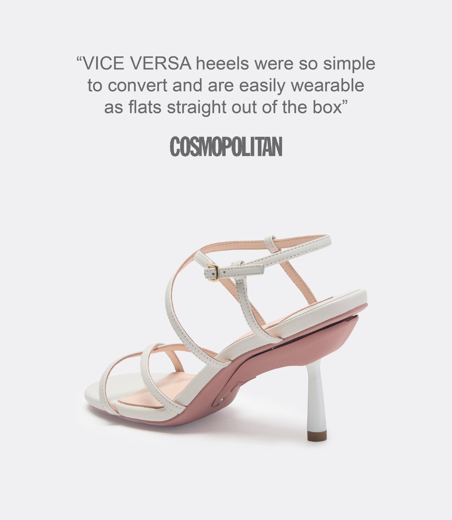 Strappy Sandals in White