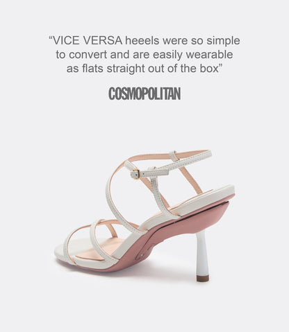 Strappy Sandals in White