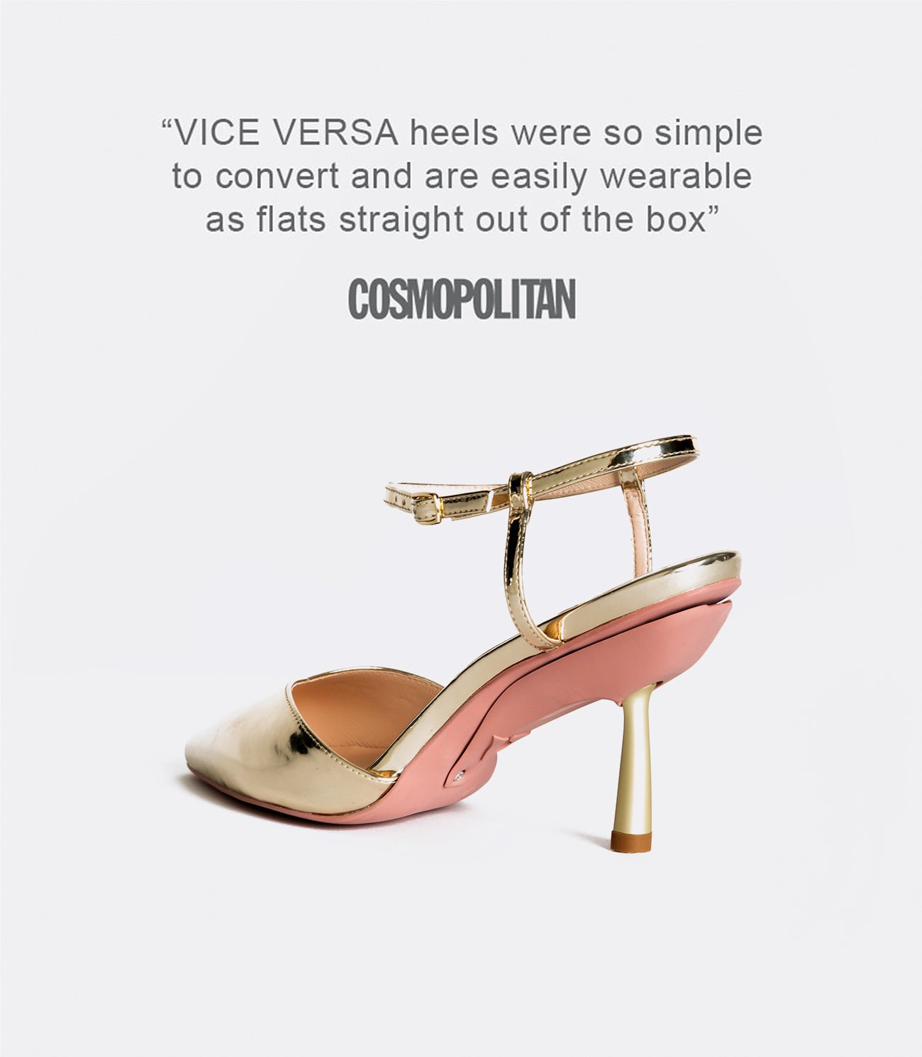 Publicist Pumps in Gold