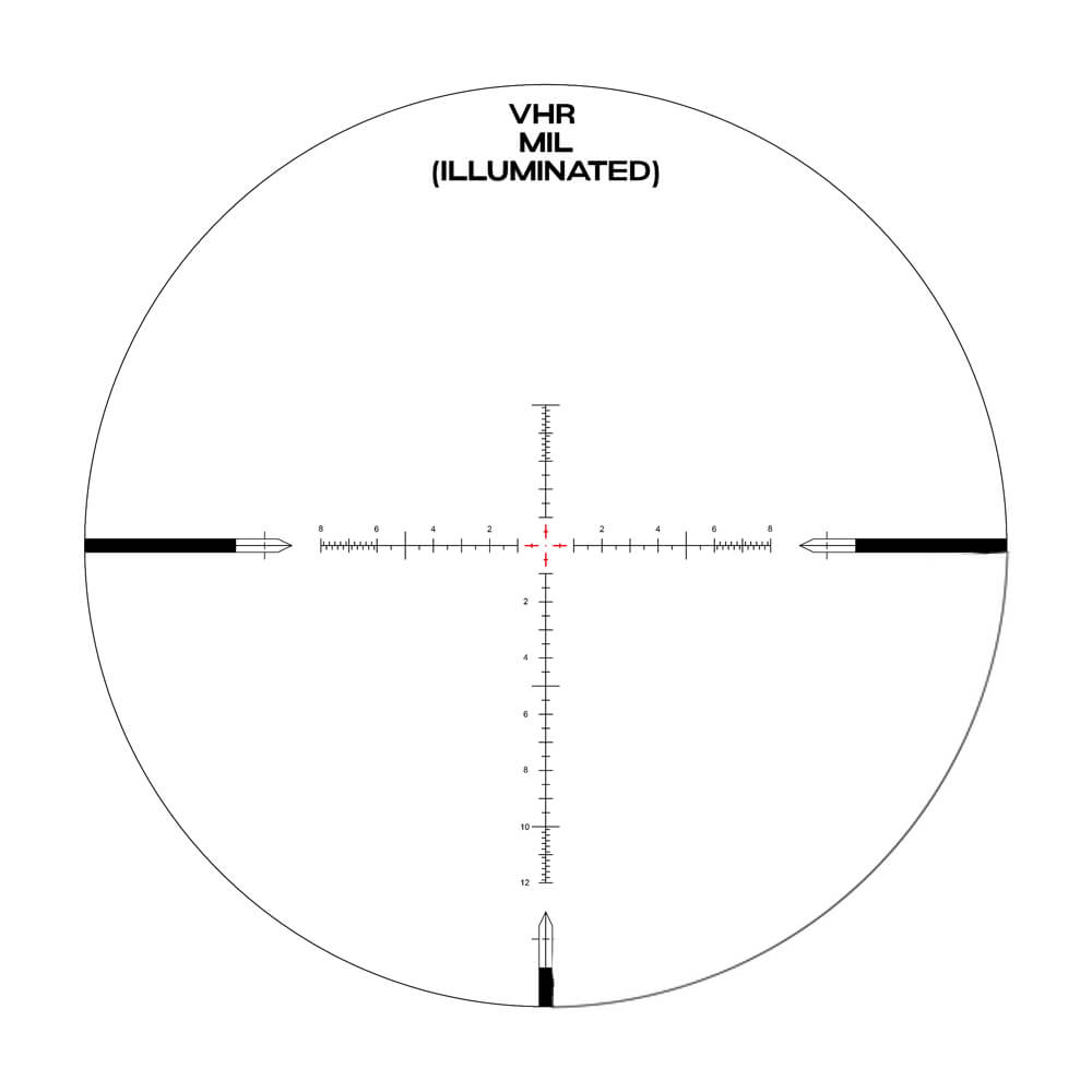Arken Optics EPL4 6-24x50 FFP Illuminated Reticle with Zero Stop - 30mm Tube