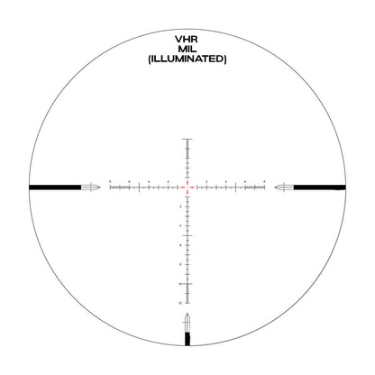 Arken Optics EPL4 6-24x50 FFP Illuminated Reticle with Zero Stop - 30mm Tube