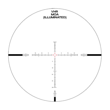 Arken Optics EPL4 6-24x50 FFP Illuminated Reticle with Zero Stop - 30mm Tube