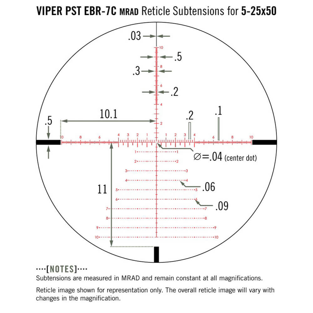 Vortex Optics Viper PST Gen II 5-25x50 FFP Scope