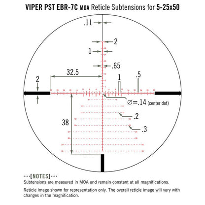Vortex Optics Viper PST Gen II 5-25x50 FFP Scope